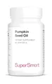 Supersmart - Pumpkin Seed Oil - Für gesunde Prostata und Harnwege - Beschleunigt das Haarwachstum | Nicht GVO & Glutenfrei - 60 Softgels