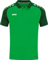Jako Performance Poloshirt Herren - Soft Green / Schwarz
