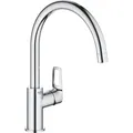 Grohe Kchenarmatur mit Einhebelmischer BauLoop chrom glnzend 31368001 (31368001)