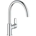 GROHE Küchenarmatur BauLoop druckfest, Chrom