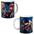 United Labels® Tasse Playmobil - Novelmore - Ritter, Schurke, Pirat - Mug, Keramik bunt