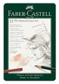 FABERCASTELL PITT MONOCHROME Set klein, 12teiliges Etui