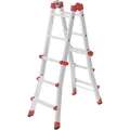 Hailo M80 (Anlegeleiter, Regalleiter, Stehleiter, 88 cm) (7512-007)