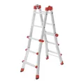 Hailo M80 Aluminium-Multifunktionsleiter 4x3 Sprossen
