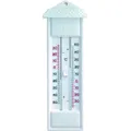 Max/Min-Thermometer "Maxima-Minima" weiß 8x3,2x23,2 cm Kunststoff zum Hängen neu