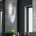 LED Design Wand Leuchte ALU Wohn Zimmer Strahler Beleuchtung Dielen Lampe grau