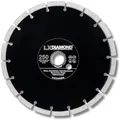 LXDIAMOND Diamant-Trennscheibe 250mm x 25,4mm - für Schneidetische, Brückensägen - Diamantscheibe zum Trennen von Stein, Beton, Ziegel, Mauerwerk - 250 mm Steinscheibe in Profi Qualität