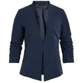 Vila Kurzblazer Her (1-tlg) Falten blau L (40/42)