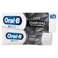 Oral-B 3D White Luxe Charcoal Zahncreme, 75ml