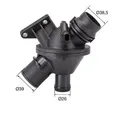 Mahle TM 25 108 Thermostat Kühlmittel für BMW F20 F21 F22 F87 F23 F30 F80 F31