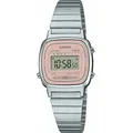 CASIO Quarzuhr Casio Amen Damenuhr LA670WEA-4A2EF Edelstahl Armbanduhr