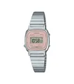 Casio Vintage Digitale Damen Armbanduhr silberfarben LA670WEA-4A2EF