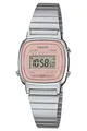 CASIO Vintage Mini Damenuhr Digital Silber-/Rosafarben LA670WEA-4A2EF