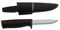 Fiskars Universalmesser K40 Outdoor 22,5cm Schwarz Kunststoff 1001622