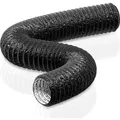 Abluftschlauch 150mm x 5m flexibel PVC Alurohr Schallschutz Wärmedämmung Ablu...