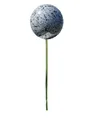Jürgen Bocker - Gartenambiente Gartenstecker Rosenkugel Edelstahl weiß Stab 80 cm Gartenstecker Beetstecker