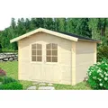 Palmako Gartenhaus Lotta, BxT: 340x276 cm, 7,3 qm beige