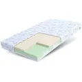 FDM Kindermatratze, Pastellblau, Textil, H2 + H3, Füllung: Kaltschaum, Rechteckig, 90x180 cm, Oeko-Tex® Standard 100, Schlafzimmer, Matratzen Shop, Matratzen, Jugend- & Kindermatratzen