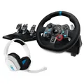 Logitech Bundle G29 Driving Force Racing Wheel + Logitech Astro A10 Playstation Gaming-Headset
