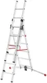 S100 ProfiLOT - Aluminium-Kombileiter 3-teilig Anzahl Sprossen: 2x6 + 1x5
