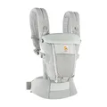 Ergobaby Adapt Babytrage Pearl Grey Ergonomisch SoftFlex Starke Gebrauchsspuren