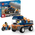LEGO City 60491 Motorcycle Transporter Truck LKW 2 Motorräder 2 Minifiguren
