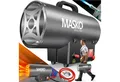 MASKO Heizgerät gasbetrieben inkl. Gasschlauch & Druckminderer Anschluss zu Gasflasche, 10000 W, Gas Heizlüfter mit Turbo Ventilator, Gasheizer Piezo-Zündung