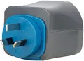 Brennenstuhl Reisestecker-Set/Reiseadapter-Set (Reise- Steckdosenadapter mit verschiedenen Aufsätzen für mehr als 150 Länder (7 x Steckereinsätze) schwarz