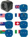 brennenstuhl Reisestecker-Set mit 7 Steckern