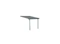 Palram Canopia Feria Terrassenüberdachung anthrazit 307x295x260-305 in cm (LxBxH)