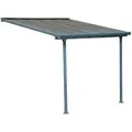 Palram - Canopia Terrassenüberdachung Feria  Anthrazit  295x305x305 Cm