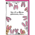 Verlag Dominique Grußkarten Geburtstag - Karte mit Umschlag - Hasen