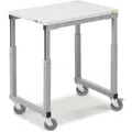 Treston höhenverstellbarer Tischwagen SAP507 ESD, BxTxH 700x500 mm, ESD-Ausführung