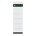 LEITZ Einsteck-Rückenschilder 1607 grau für 8,0 cm Rückenbreite, 10 St.