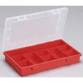 ALLIT Sortimentskasten, BxHxT: 29 x 4,6 x 18,5 cm, Polypropylen (PP) - bunt