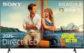 Sony K-43S3 DLED-Fernseher (108 cm/43 Zoll, 4K Ultra HD, Smart-TV, Google TV, X-Balanced Speaker, Dolby Vision/Atmos, IMAX, Google/Apple Cast, Game)