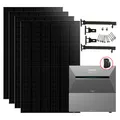 1820W Balkonkraftwerke Anker Solarbank E2700 3 Pro mit smart meter und 1 BP2700 Erweiterungsbatterie  mit Halterung für Flachdach