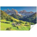 Wallarena Fototapete Berge Wald Natur Landschift Vlies Tapete für Wohnzimmer Schlafzimmer, Glatt, Berge, Tapete inklusive Kleister Vliestapete Motivtapete 2.54 m x 1.84 m