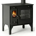 Prometey LTD Holzherd R ECO INOX  Mit Edelstahlbackofen und Rechte Version