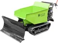 Zipper Miniraupendumper inkl. Schneeschild 6.8kW Ladekapazität (max.) 500kg