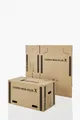 Umzugskarton Cargo Box Plus X (10 Stück) | 670x360x380mm | Zweiwellig | Braun