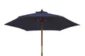 Kai Wiechmann Sonnenschirm 240 cm blau kippbar Windauslass UV-Schutz 50+
