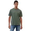 Marc O'Polo T-Shirt Logo-T-Shirt aus Bio-Baumwolle grün XXXL (56)