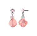Konplott Ohrstecker hängend Daily Desire pink Antik Silber Ohrringe