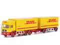 Lemke LC4607 - LKW MAN F90 Koffer-Hängerzug DHL - Spur N - NEU