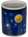 Tasse Kaffee Becher »Sonnensystem« reagiert auf Wärme Steingut im Geschenkkarton