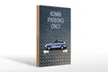 Holzschild Spruch 20x30 cm Kombi parking only Peilizo Deko Schild
