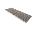 Floordirekt Stufenmatte Sicherheits-Stufenauflage, 2 Farben & 2 Größen, Treppenschutz, Rechteckig, mit Alu-Schiene