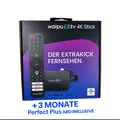 Waipu.tv 4K Stick | Inkl. Fernbedienung + 3 Monate Perfect Plus Abo Paket Waipu