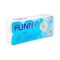 Toilettenpapier, Tissue, 3-lagig, hochweiß AG-014 , 1 Paket = 9 Packungen à 8 x 250 Blatt